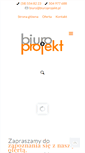 Mobile Screenshot of biuroprojekt.sherlock.biz.pl